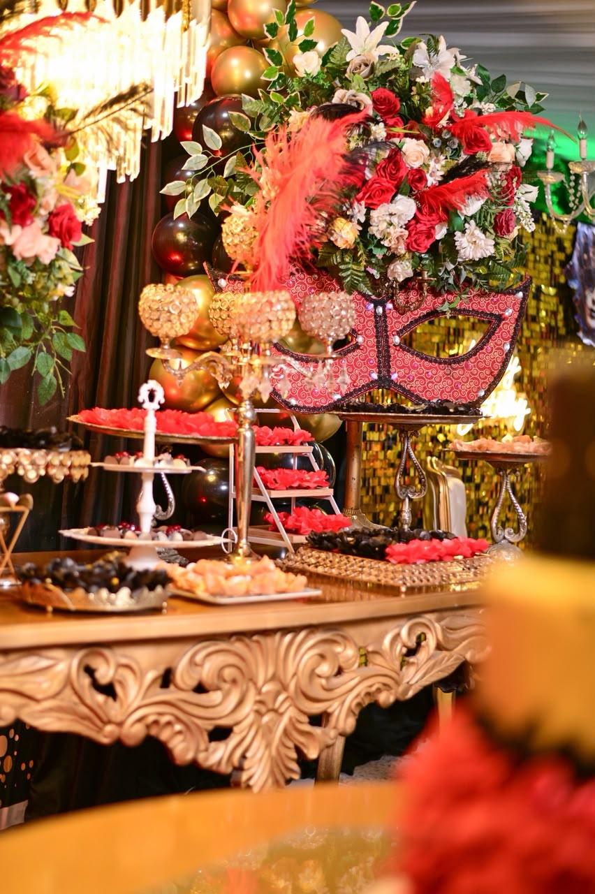Evento de 15 Anos realizado pela Rosa Buffet