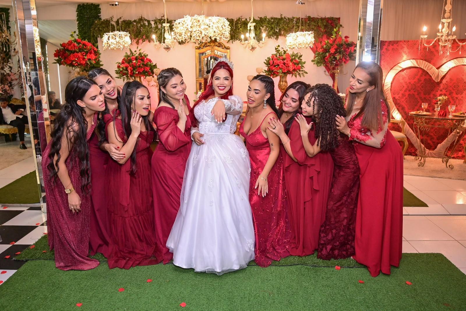 Open bar e mesa de doces do Pacote Gold